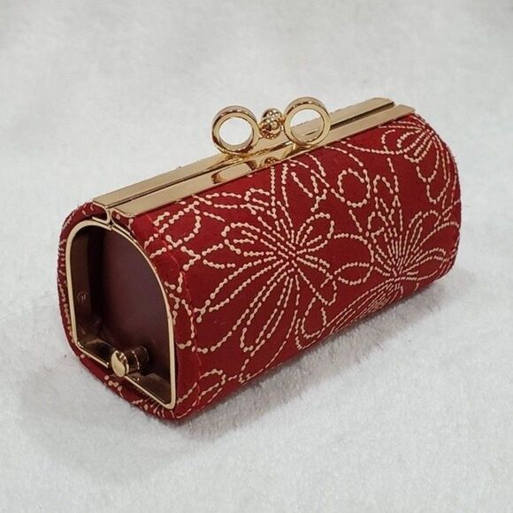 INDENYA Red Deer Leather Lipstick Case - Picture 5 of 15